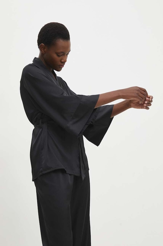 Pyžamo Answear.LAB paj.2.CWK čierna