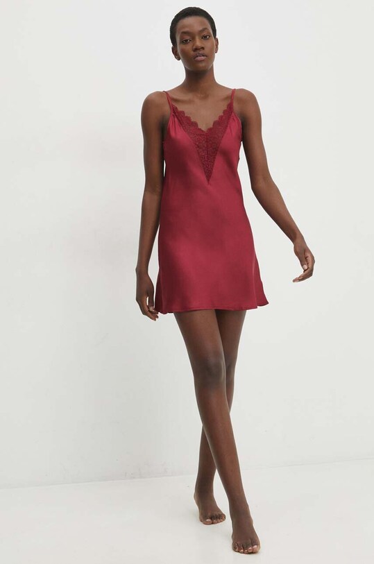 Answear.LAB koszula nocna paj.3.cdb czerwony WW24