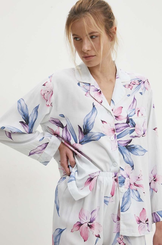 Odzież Answear Lab piżama 120150.chdb fioletowy