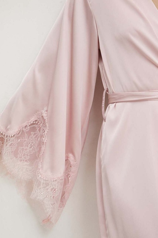 Answear Lab szlafrok różowy 120141.chdb