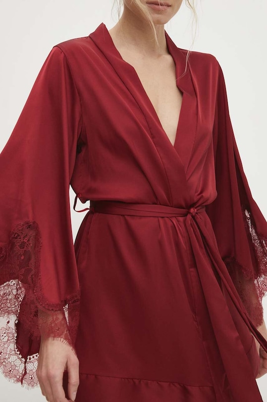 Answear Lab szlafrok 120141.chdb bordowy