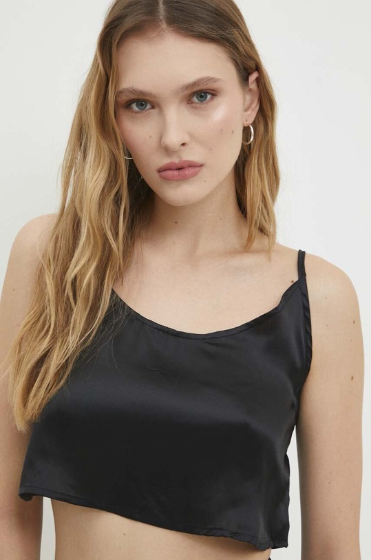 Pyžamo Answear.LAB LPJ.548FLOUNCEX.gdb černá