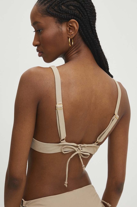 Plavková podprsenka Answear.LAB hcb100.fh béžová WW24