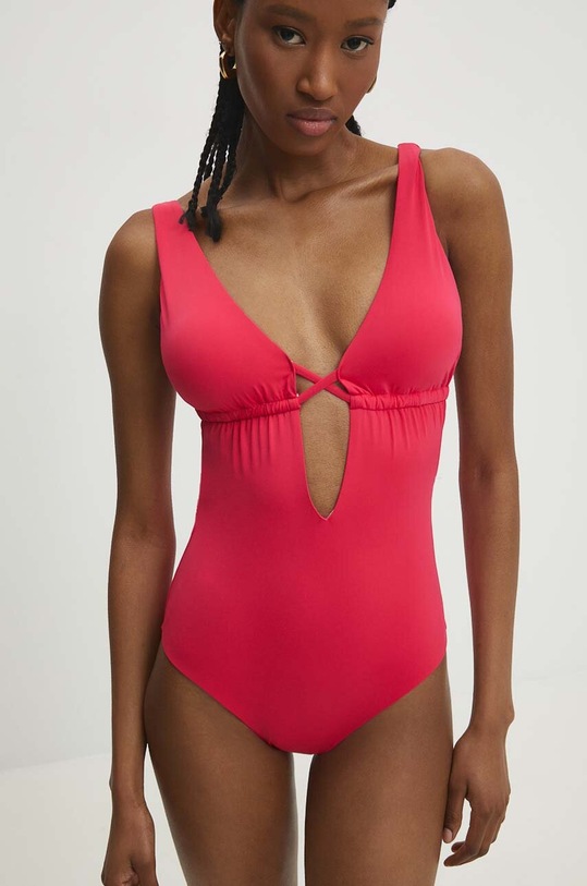 Answear Lab jednoczęściowy strój kąpielowy różowy W3232.HWK