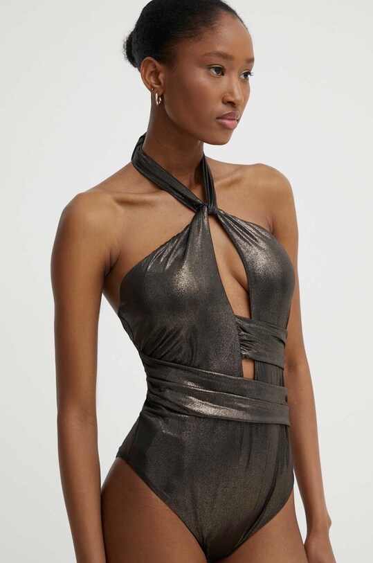 Слитный купальник Answear.LAB hld600.fh чёрный WW24