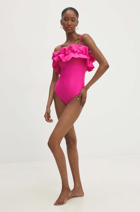 Answear.LAB jednoczęściowy strój kąpielowy hwd603.fh różowy WW24