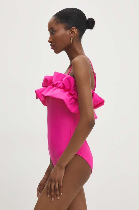 Answear Lab costum de baie dintr-o bucată roz hwd603.fh