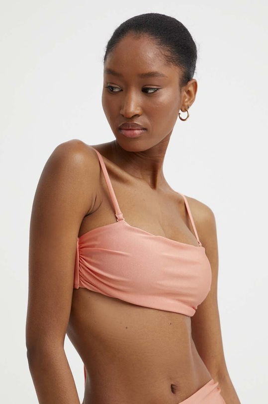 Plavková podprsenka Answear.LAB vrchní oranžová hwd617.G.fh