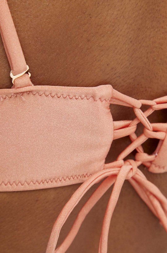 Plavková podprsenka Answear.LAB hwd617.G.fh oranžová