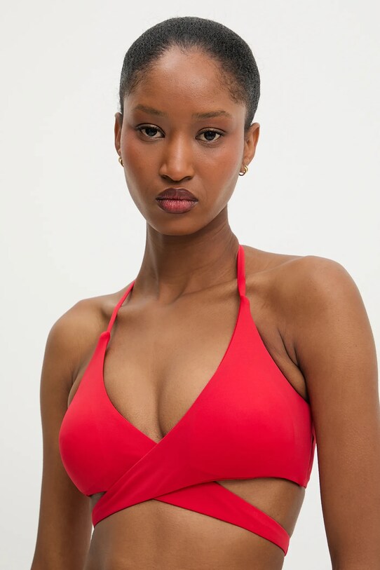 Answear.LAB biustonosz kąpielowy bez fiszbinów czerwony W7132.g.1hh