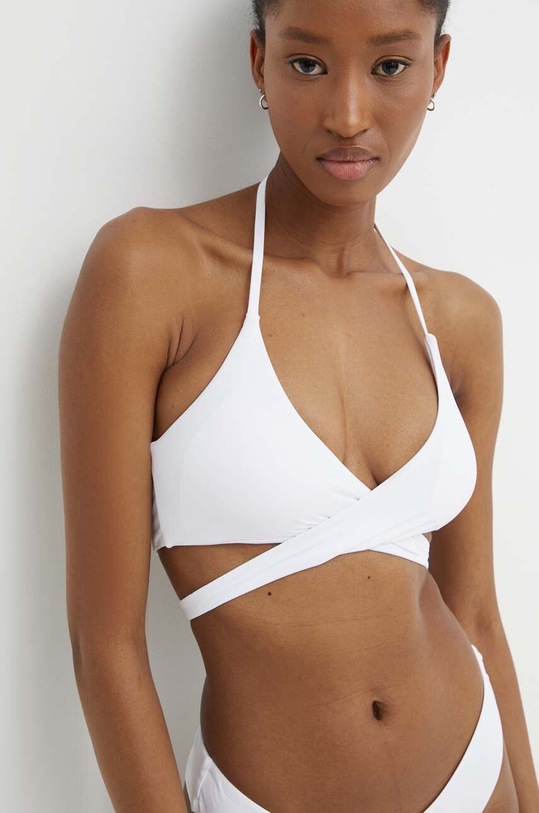 Bikini top Answear.LAB χωρίς μεταλλικές μπανέλες λευκό W7132.g.hh