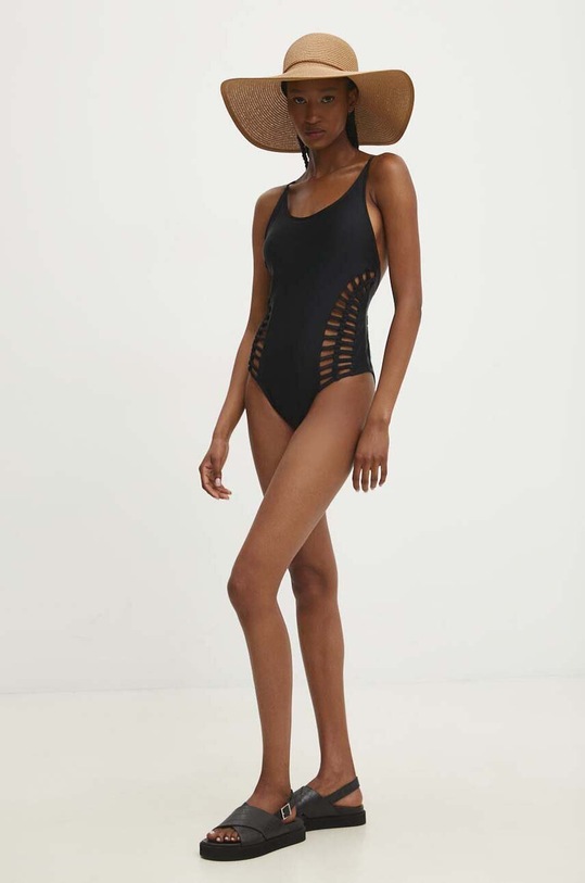 Answear Lab jednoczęściowy strój kąpielowy 1813.HWK czarny WW24