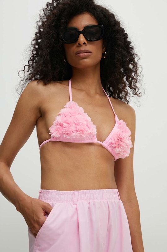 Answear.LAB fürdőruha enyhén merevített rózsaszín 3121.G.ijs