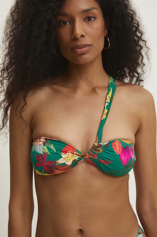 Kupaći grudnjak Answear.LAB gornji dijelovi zelena 1278.G.ijs