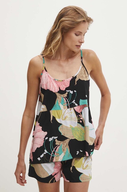 Answear Lab pijama set negru 4072.cdb