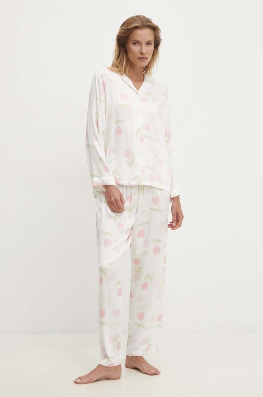 Answear Lab pijama set alb 4260..cdb
