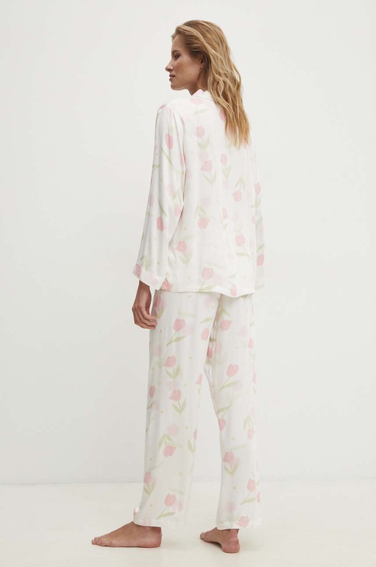 Answear Lab pijama 4260..cdb alb WZ24