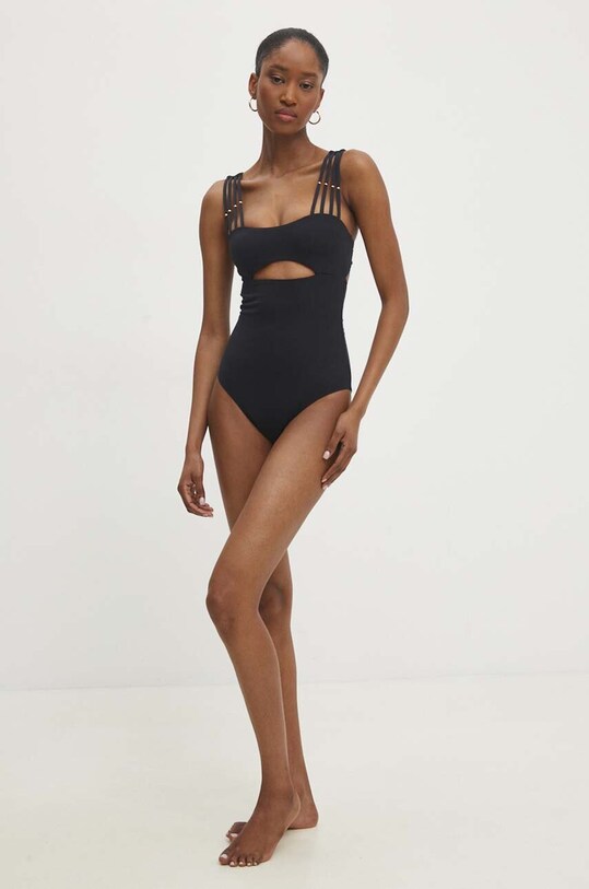 Answear Lab costum de baie dintr-o bucată af2410c.fh negru WW24