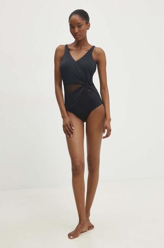 Answear.LAB jednoczęściowy strój kąpielowy vw1547.fh czarny WW24