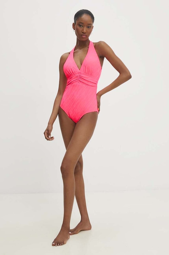 Суцільний купальник Answear.LAB vw1543.fh рожевий WW24