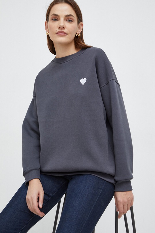 Answear Lab bluza pozostałe szary 81994.TWK