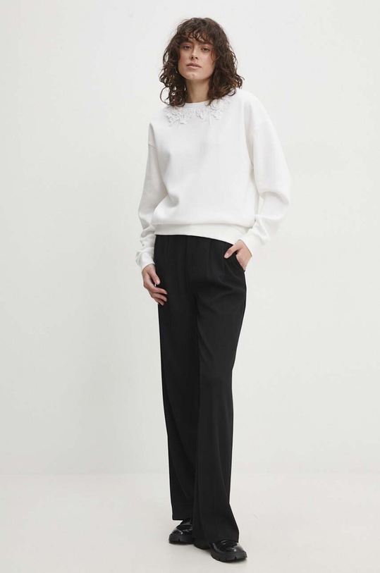 Answear Lab bluza pozostałe biały SNG1.bld.tjs