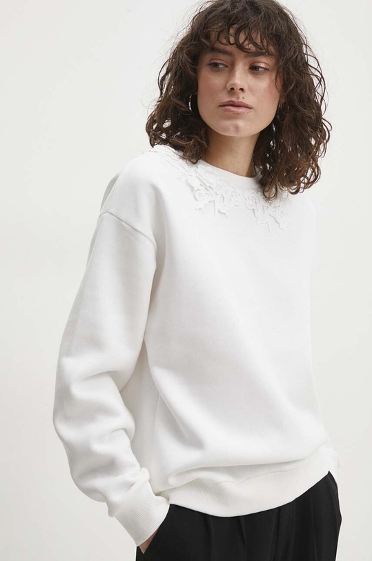 Answear Lab bluza SNG1.bld.tjs biały WW24