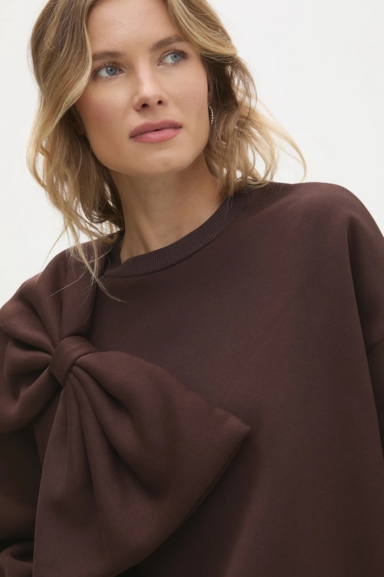 Answear Lab bluza maro L7040.HWK