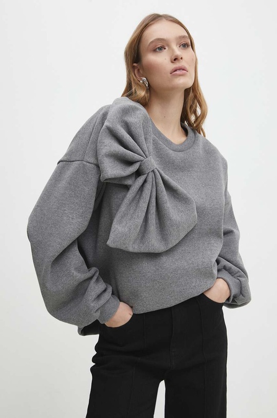 Answear Lab bluza uni gri L7040.HWK