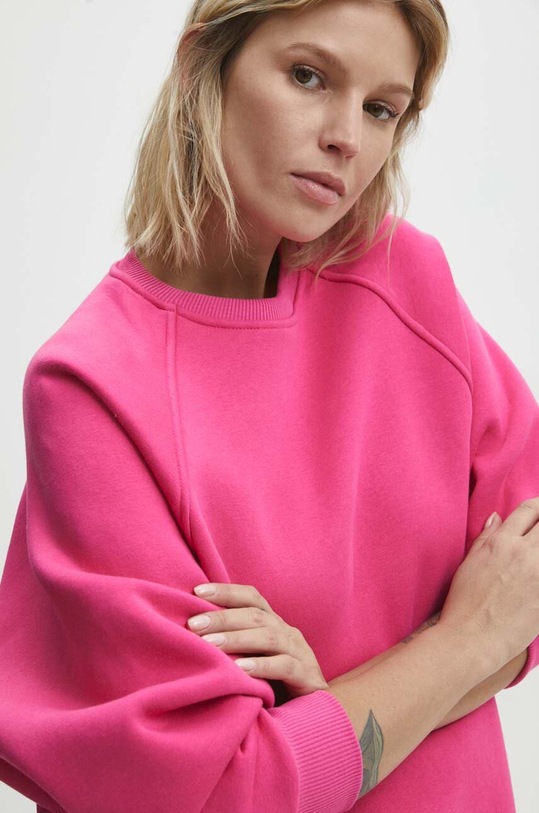 Answear Lab bluza fw1221.tw różowy