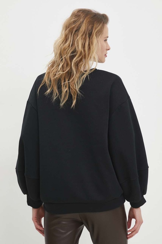 Ρούχα Βαμβακερή μπλούζα Answear.LAB 93880.fjs μαύρο