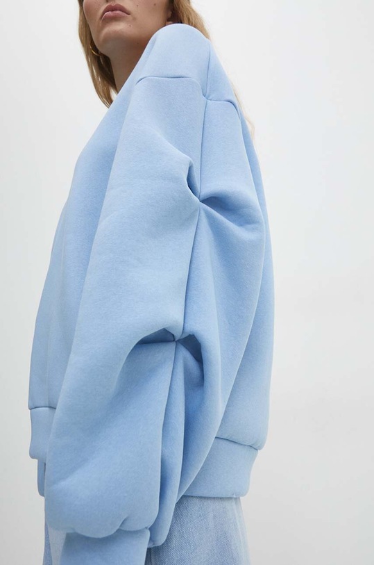 Answear Lab bluza bawełniana niebieski 5675.fjs