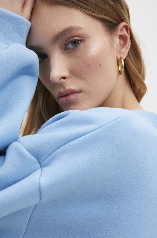 Answear Lab bluza bawełniana 5675.fjs niebieski