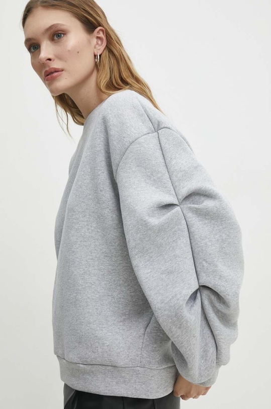 Answear Lab bluza bawełniana bawełna szary 5675.fjs