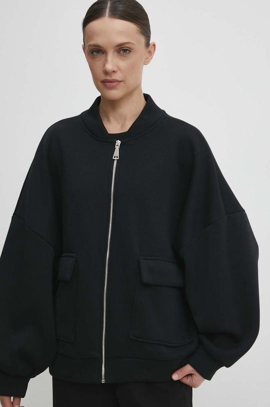 Answear Lab bluza uni negru 95875.IWK