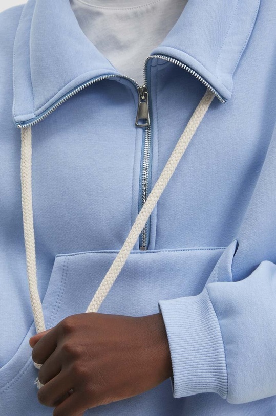 Answear Lab bluza LD0401.HWK albastru