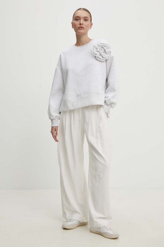 Answear Lab bluza LD0572.HWK szary WW24