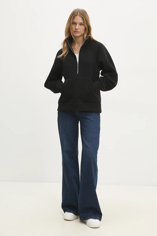 Mikina Answear.LAB 92770.IKK čierna WW25