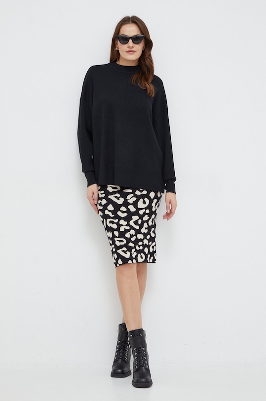 Answear Lab komplet wzorzyste czarny 1159.5283.1.iw
