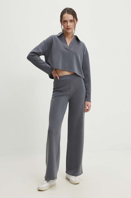 Answear Lab komplet dzianina czarny sng.dkd00f.tjs