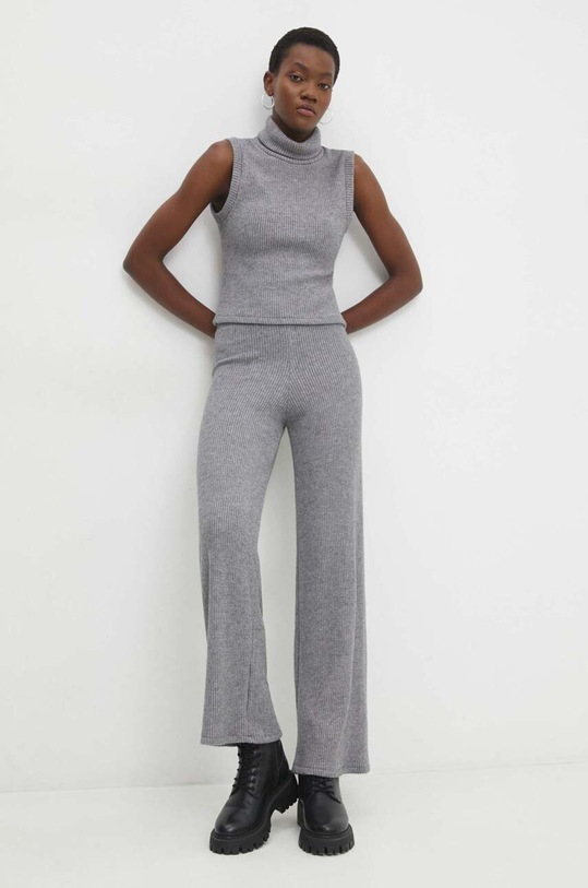 Vesta a kalhoty Answear.LAB 91200.IKK šedá WW24