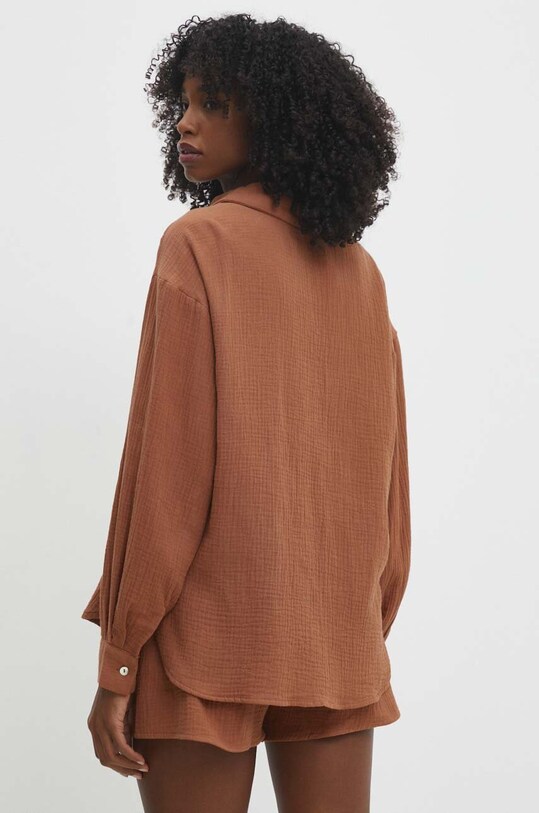 Îmbrăcăminte Answear Lab set din bumbac 15240.15335.fh maro