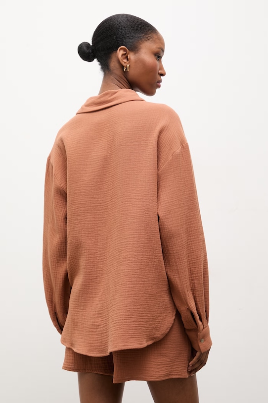 Bavlnená súprava Answear.LAB hnedá 15240.15335.fh