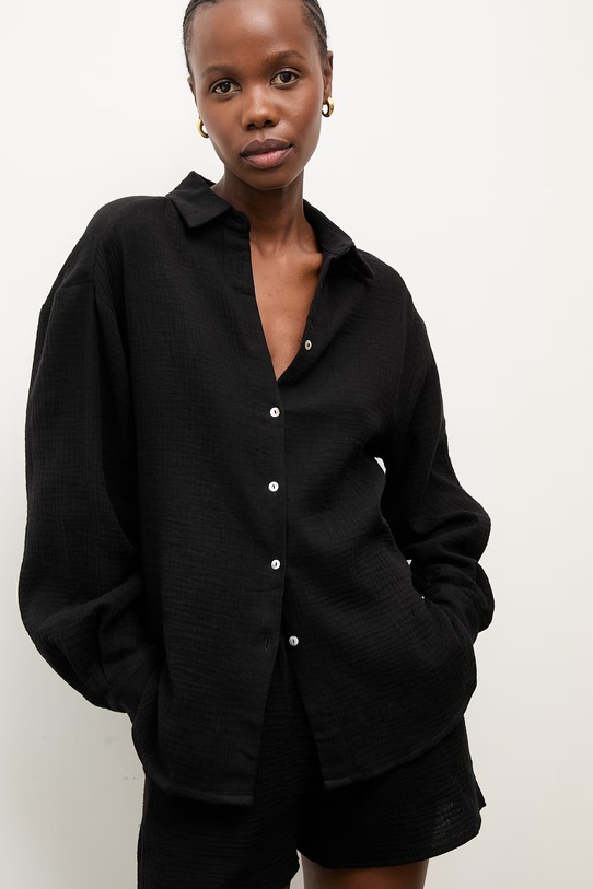 Answear.LAB komplet damski bawełniany czarny 15240.15335.fh