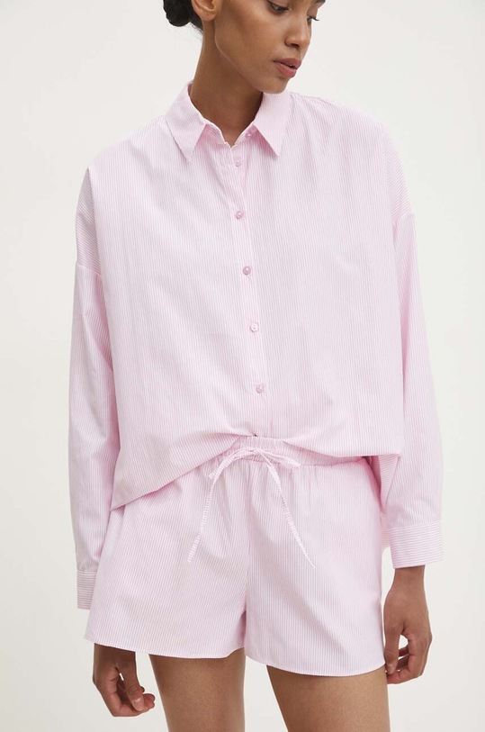 Памучен комплект Answear.LAB 6829.td розов WW24