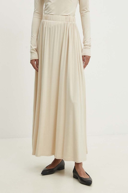 Σετ - μακρυμάνικο και φούστα Answear.LAB μπεζ 5088ab.iw