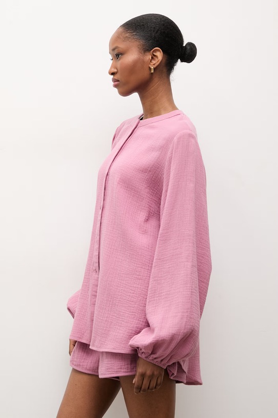 Answear.LAB komplet damski bawełniany 8935a.fh różowy WS25
