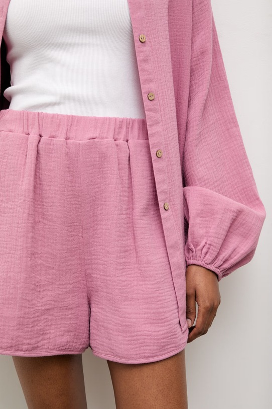 Odzież Answear.LAB komplet damski bawełniany 8935a.fh różowy