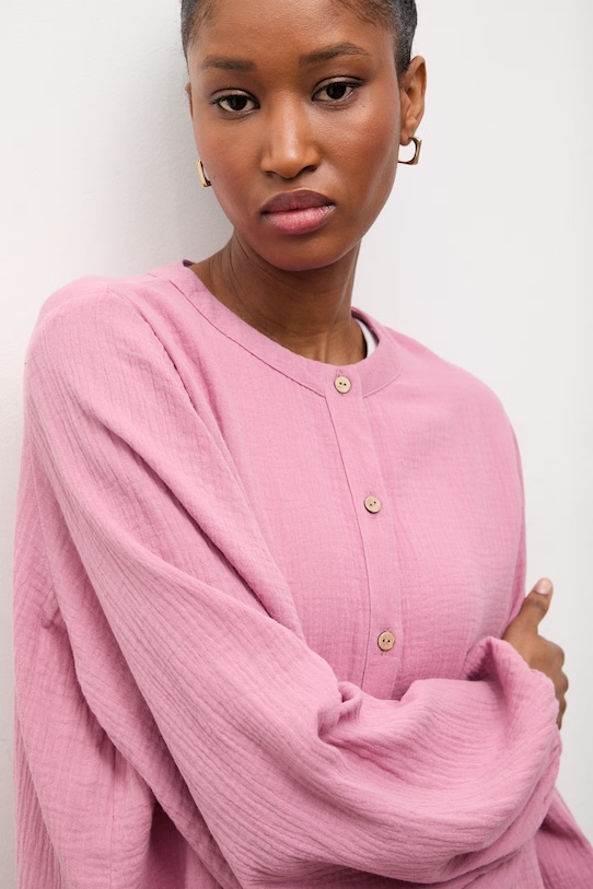 Answear.LAB komplet damski bawełniany 8935a.fh różowy