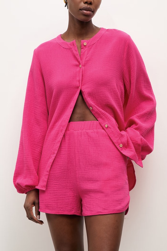 Îmbrăcăminte Answear.LAB compleu de femei din bumbac 8935a.fh roz